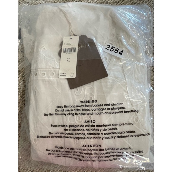 Anthropologie Cymbeline Eyelet Maxi Dress NWT SZ XL - Picture 11 of 13